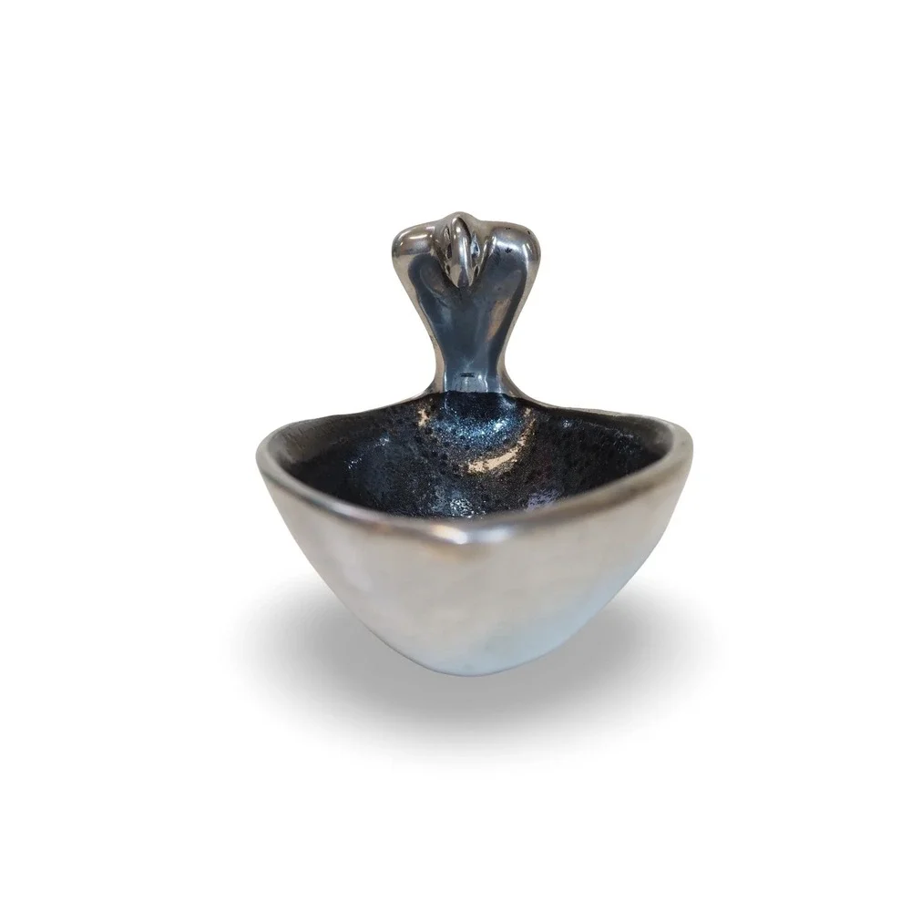 Carrol Boyes Reclining Nude Woman Spoon Rest Aluminum South Africa Sculptural
